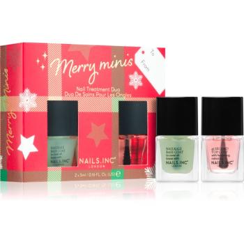 Nails Inc. Merry Minis Nail Treatment Duo vianočná darčeková sada na nechty