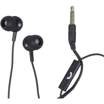 304018 EB875 Earbuds w/mic black MAXELL