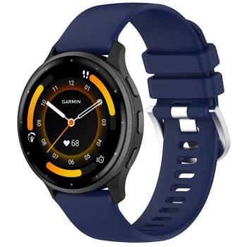 RUBBER Vymeniteľný remienok pre Garmin Venu 3 tmavomodrý