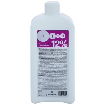 Kallos KJMN Professional Hydrogen Peroxide aktivačná emulzia 12 % 40 Vol. pre profesionálne použitie 1000 ml