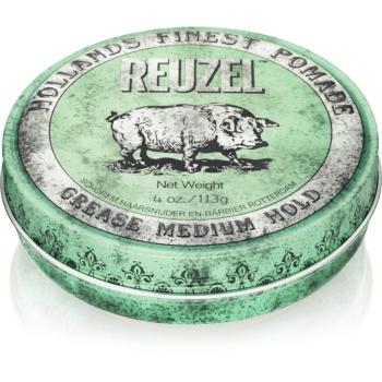 Reuzel Hollands Finest Pomade Grease pomáda na vlasy stredné spevnenie 113 g