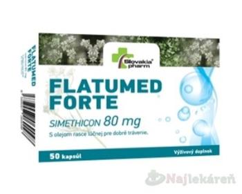 Slovakiapharm FLATUMED FORTE 80 mg, cps 1x50 ks