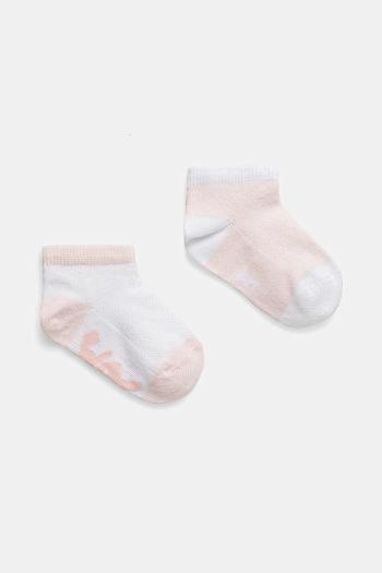 Detské ponožky United Colors of Benetton 2-pak biela farba, 6AO5F211F