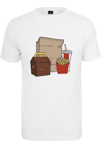 Mr. Tee Meal Tee white - S