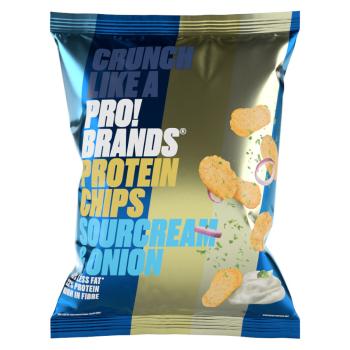 PROBRANDS ProteinPro Chips príchuť smotana/cibuľa 50 g