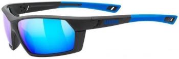 UVEX Sportstyle 225 Black/Blue Mat/Mirror Blue Cyklistické okuliare