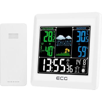 ECG MS 300 White meteostanica, biela