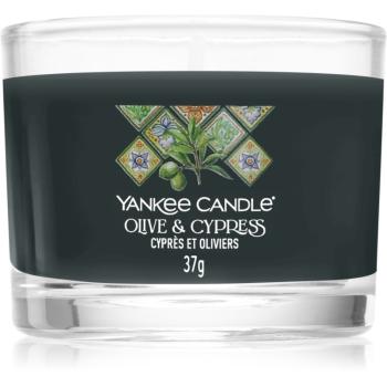 Yankee Candle Olive & Cypress votívna sviečka 37 g