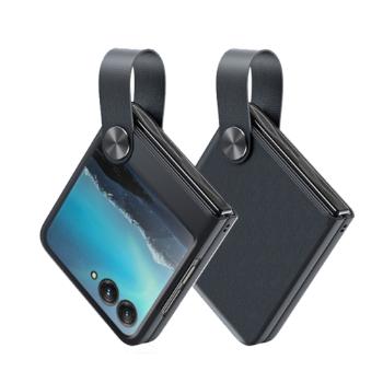 SWIFT Ochranný obal s držiakom Motorola Razr 40 Ultra čierny
