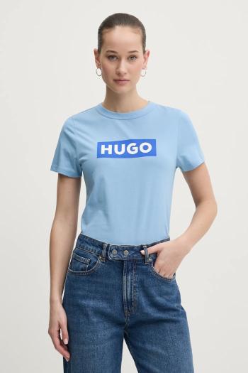 Bavlnené tričko Hugo Blue dámsky