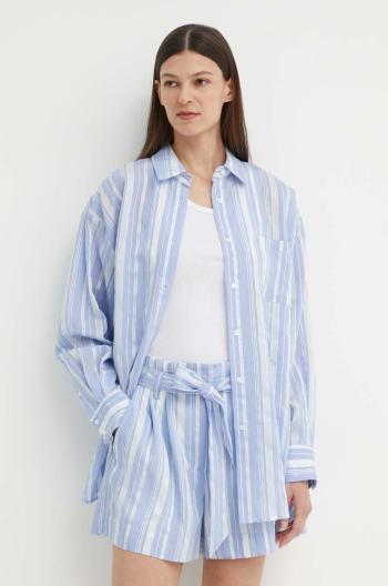 Košeľa Bruuns Bazaar SwiniesBBLouise shirt dámska, voľný strih, s klasickým golierom, BBW3976