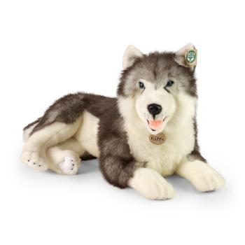 Rappa Plyšový pes husky ležiaci 60 cm