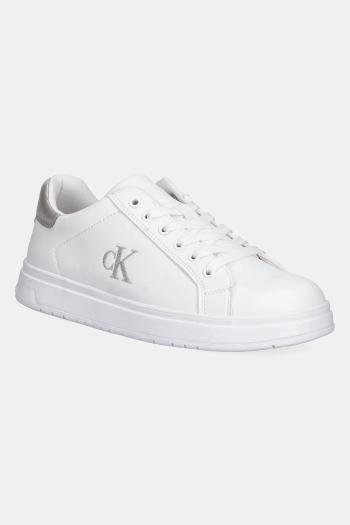 Detské tenisky Calvin Klein Jeans biela farba, V3A9-82013