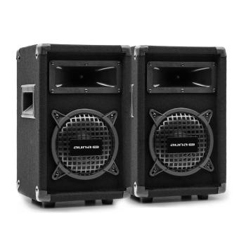 Auna Pro PW-0622 MKII passzív 2-sávos PA hangfalpár, 6,5" subwoofer, 125 W