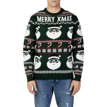 Only & Sons   ONSXMAS SANTA JAQ REG CREW KNIT 3994 22023994  Svetre Zelená