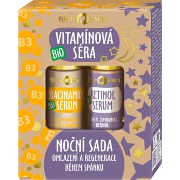 Purity Vision BIO Vítamínová séra darčeková sada na noc