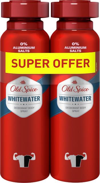 Izzadásgátló OLD SPICE Whitewater deo pack 2× 150 ml