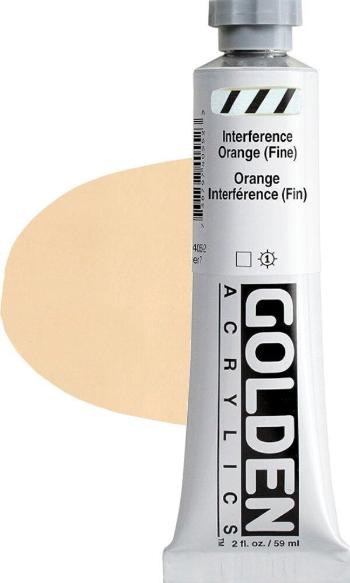 Golden Artist Colors Heavy Body Akrylová farba Interference Orange (Fin) 59 ml 1 ks