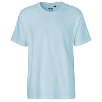 Neutral Pánske tričko Classic z organickej Fairtrade bavlny - Svetlomodrá | XXXL