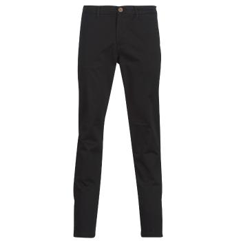 Jack & Jones  JJIMARCO  Nohavice Chinos/Nohavice Carrot Čierna