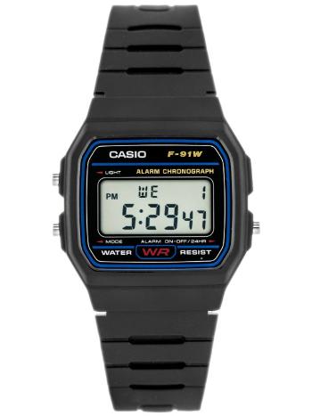 Pánske hodinky CASIO F-91W-1YER (zd086a) - Retro