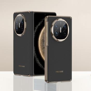 GKK LEATHER MAGSAFE Ochranný kryt pre Huawei Mate X6 BLACK