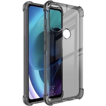 IMAK Ochranný silikónový kryt + fólia Motorola Moto G71 5G čierny