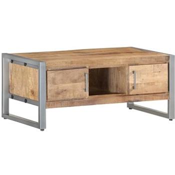 SHUMEE Konferenčný stolík 95 × 50 × 40 cm hrubé mangovníkové drevo, 323489