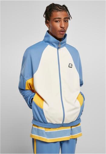 Starter Laser Track Jacket plwht/hrznblu/clfrnyllw - M