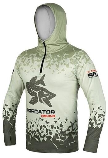 Delphin Tričko Hooded Sweatshirt UV ARMOR 50+ Predator L