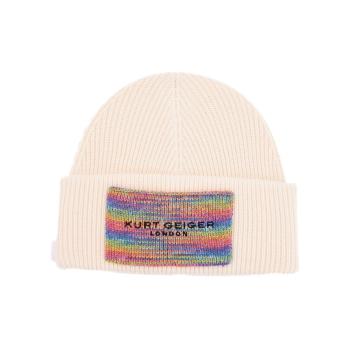 Kurt Geiger London  KGL KNITTED BEANIE  Šiltovky Béžová