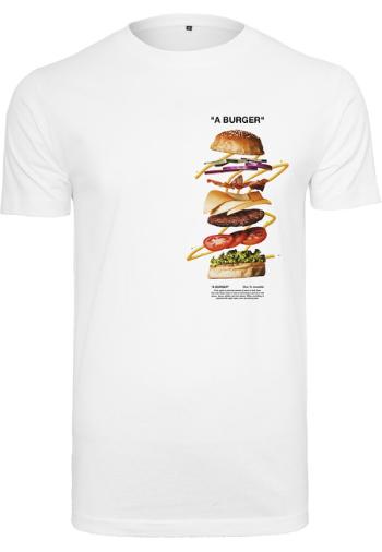 Mr. Tee A Burger Tee white - XXL