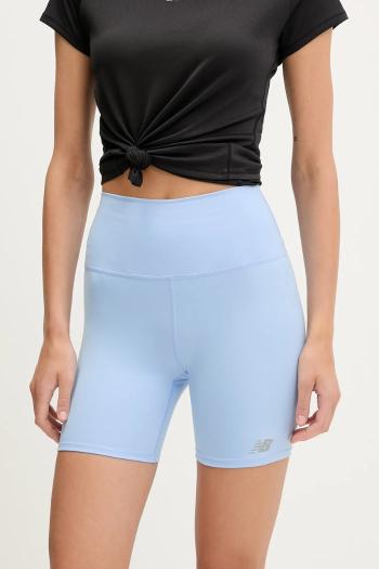 Tréningové šortky New Balance jednofarebné, vysoký pás, WS51114ELE