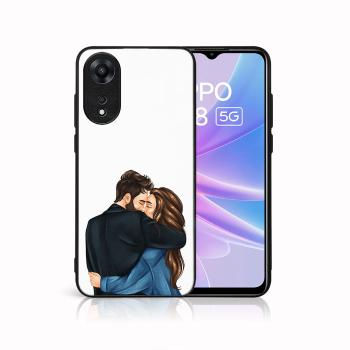 MY ART Ochranný kryt pre Oppo A78 5G COUPLE (117)