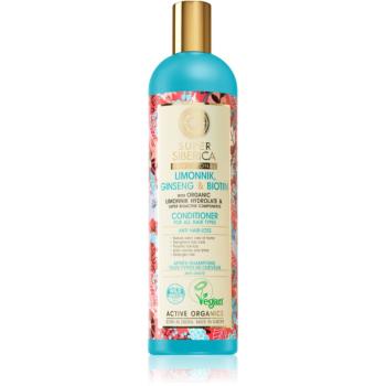 Natura Siberica Limonnik, Ginseng & Biotin posilňujúci balzám proti padaniu vlasov 400 ml