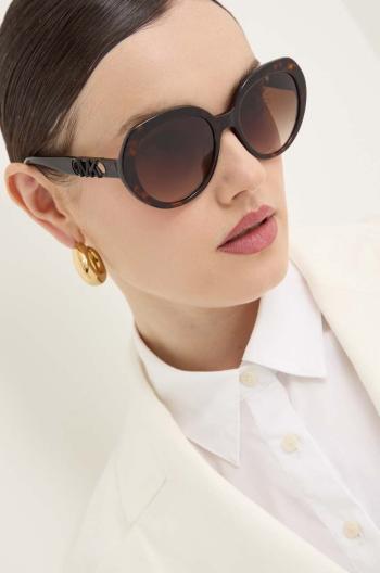 Slnečné okuliare Michael Kors SAN LUCAS dámske, hnedá farba, 0MK2214U