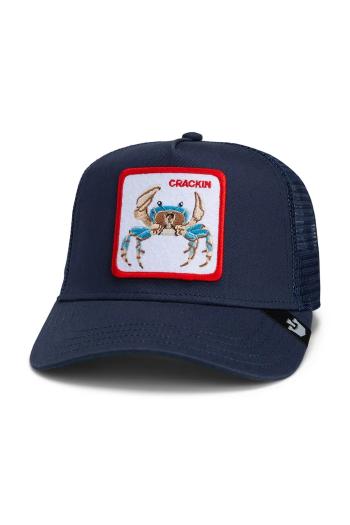Šiltovka Goorin Bros Team Crab tmavomodrá farba, s nášivkou, 101-2013