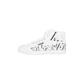 Kawasaki  Graffiti Canvas Boot K202415-ES 1002 White  Módne tenisky Biela