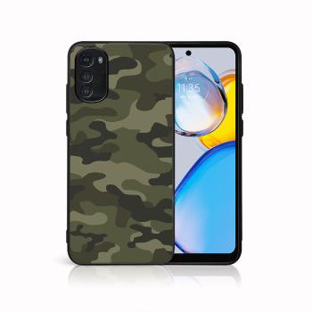 MY ART Ochranný kryt pre Motorola Moto E32 / E32s GREEN CAMO (235)