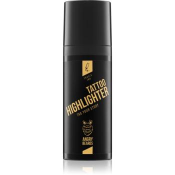 Angry Beards Travis Ink Tattoo Highlighter ošetrujúci krém na tetovania 50 ml