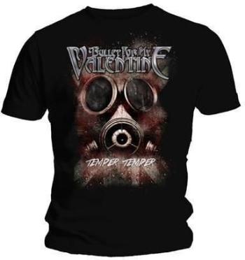 Bullet For My Valentine Tričko Temper Temper Gas Mask Unisex Black L