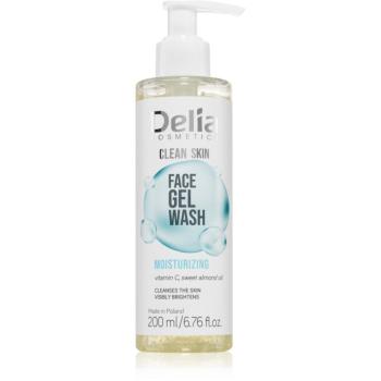 Delia Cosmetics Clean Skin hydratačný čistiaci gél na tvár 200 ml