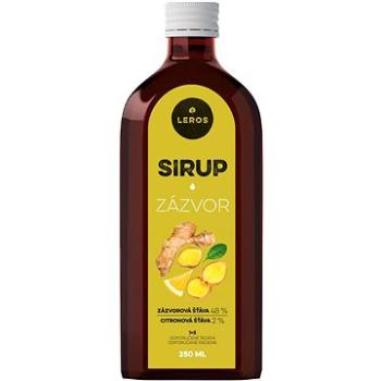 Leros Sirup Zázvor 250 ml (8594740009390)