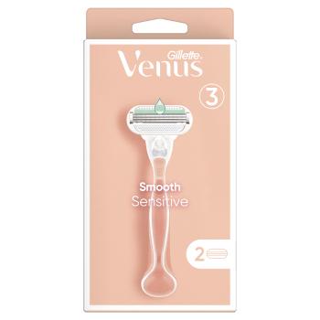 GILLETTE Venus Smooth Sensitive Holiaci strojček + Náhradné hlavice 2 ks