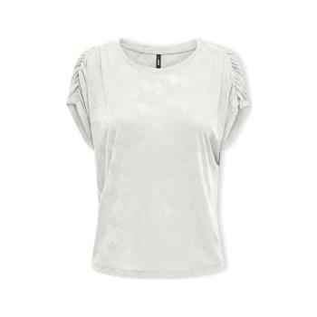 Only  Top Free Life S/S - Cloud Dancer  Blúzka Biela