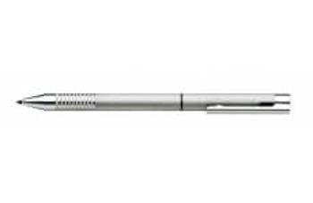 Lamy 1506/6067730 Logo Brushed Steel, multipen duo