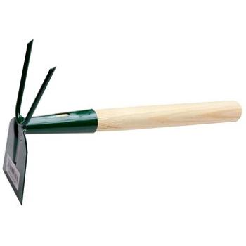 Motyčka plochá 2-zubá, s násadou 25 cm, FED (144704)