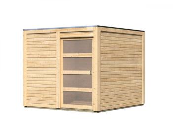 Drevený záhradný domček QUBIC 1 Lanitplast