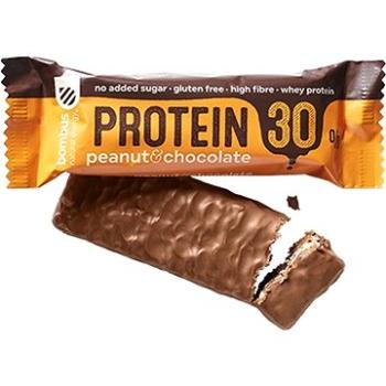 Bombus Raw Protein 30 % Peanut & Chocolate 50 g, 20 ks (8594068262408)