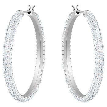 Swarovski Trblietavé kruhové náušnice Stone 5389432